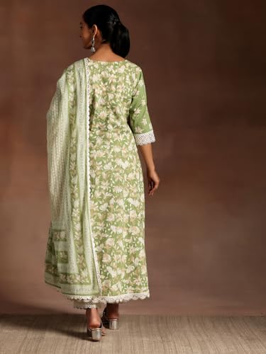 Image of Libas women's Cotton Kurta Set | daily wear suit
