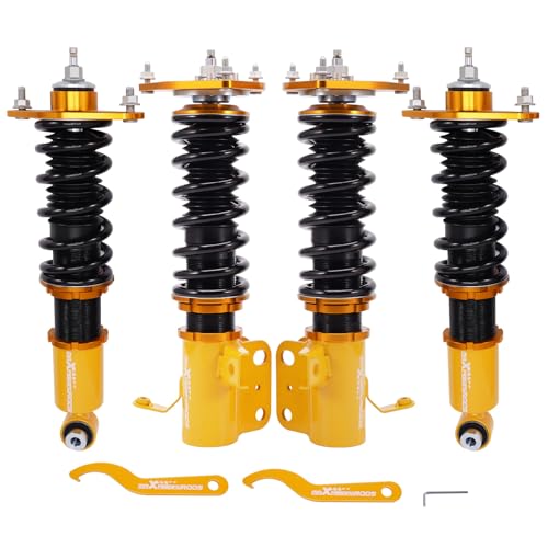 maXpeedingrods T6 Coilovers Gold
