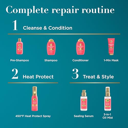 Image of OGX Bond Protein Repair 450F Heat Protect Spray for Hair 6.5 Fl Oz
