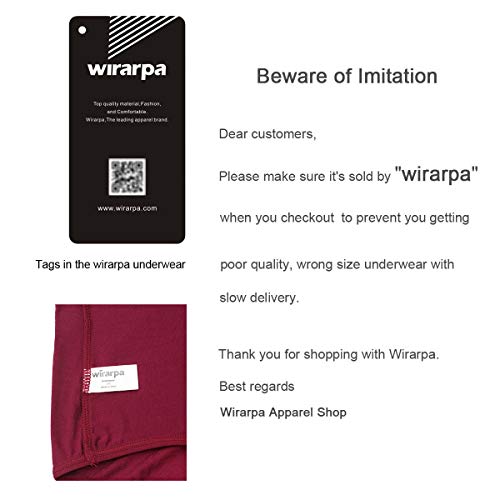 Image of wirarpa Women's Modal Underwear Soft High Waist Briefs Ladies Panties 4 Pack (Regular & Plus Size)