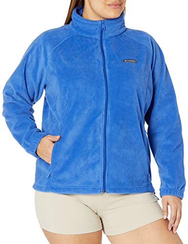 Columbia Women's Benton Springs Full Zip Fleece Jacket, Lapis Blue, Medium