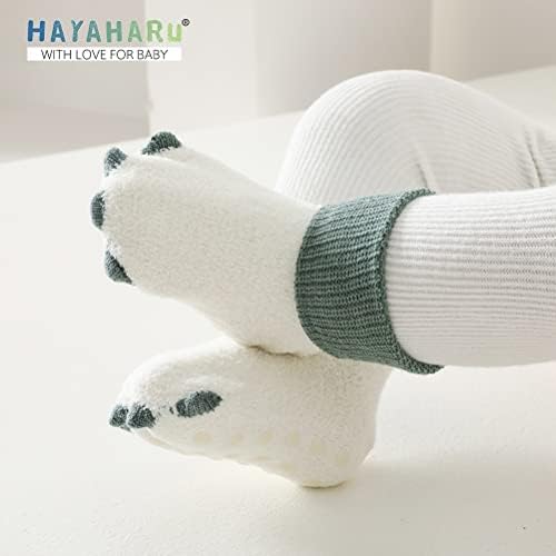 HAYAHARU Fluffy Baby Socks 2 Pair Set MEDIUM/choice B - Image 5