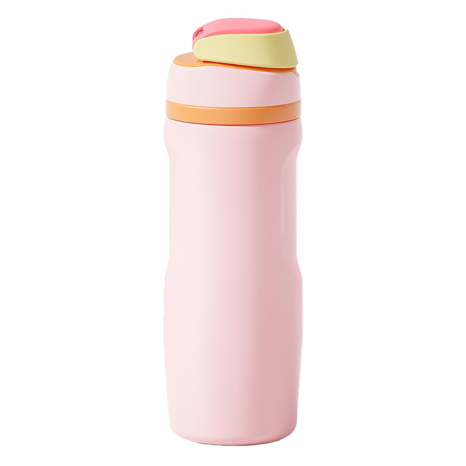 Termo para Cafe Caliente, Gran Capacidad, Diseño A Prueba de Fugas, Fácil de Transportar, Ideal para La Escuela, El Trabajo, El Deporte y Los Viajes(Pink)