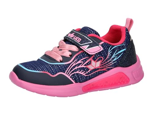 Chaussures clignotantes Lico Blinky pour fille avec semelle lumineuse LED