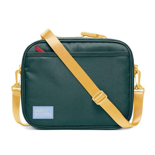 Image of Simple Modern Hadley Lunch Box with Shoulder Strap | Kids & Adults | Insulated Bag with Pockets for Women, Men, Girls, Boys