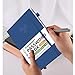 Soomeet Password Book with Alphabetical Tabs, Hardcover Password Keeper, Size 4.4''x 6.1'' Password Notebook for Saving Internet Login, Username, Password Organizer for Computer & Website Logins, Blue