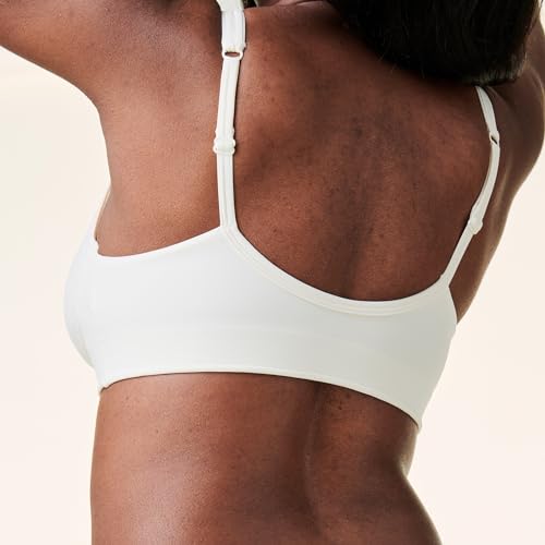 Image of Bravado Designs Everyday Bralette, Maternity Bras & Nursing Bras for Breastfeeding, Women's Wireless, Pregnancy Sleep Bra, Antique White Sustainable Fabric, XX-Large