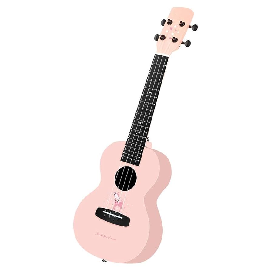 ミニアコースティックギター ピンク Amazon.co.jp: アコースティックギターピンク色23インチ4弦