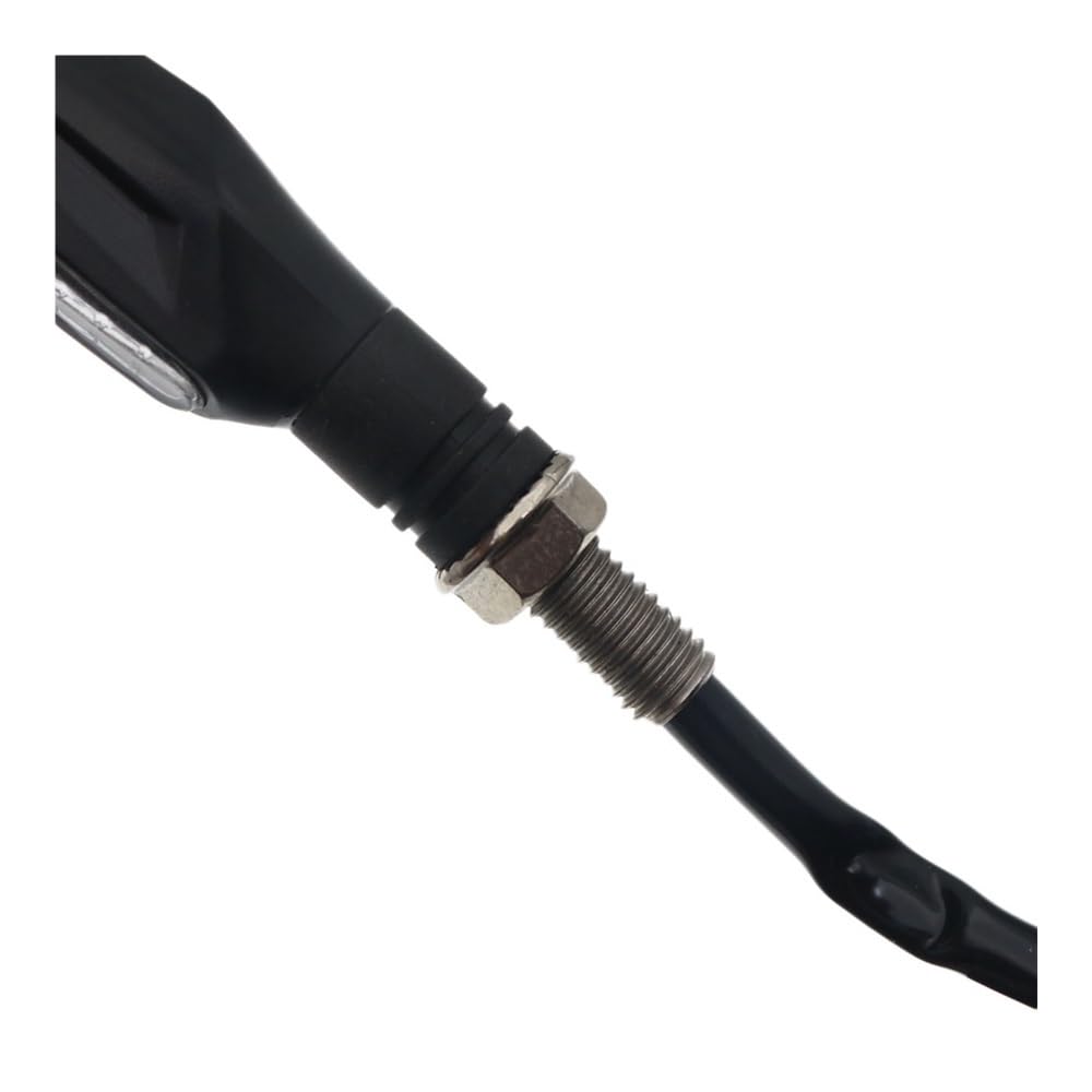 Indicateurs de Tournage de Moto 4pc Moto 12LED Clignotant Clignotant Fluide De Frein Lampe Flicker Bendable Indicateur