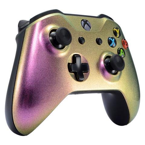 UN-MODDED Custom Controller compatible with Xbox One S/X Unique Design - Multiple Colors Available (Chameleon Purple/Green) image 5