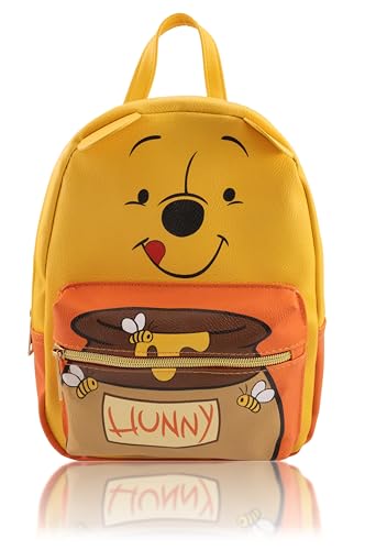 Disney Winnie the Pooh Backpack for Women Men Unisex | Cute PU Leather 10 Mini Backpack