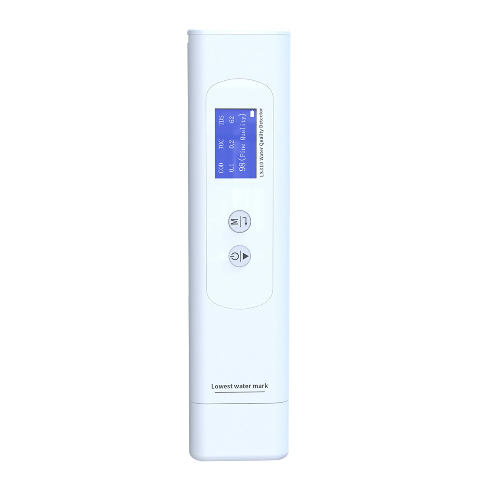 Tester per acqua, tester TDS 6 in 1 professionale digitale qualità dell'acqua, COD/TOC/TDS/UV275/EC/Temp per bere, rubinetto, pozzo, piscina, idroponica, acquario, sistema RO/DI