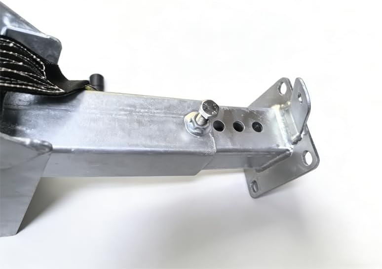Boat Trailer Winch Post with 1200LB Winch, Adjustable Winch Stand for 3"x4" Drawbar, Foldable Roller & U-Bolt Mount, Fits Jet Ski, Fishing Boat