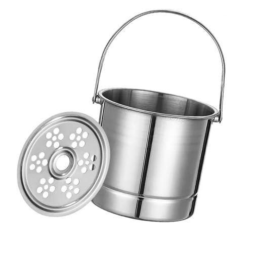 Ice Bucket, Stainless Steel Ice Bucket with Lid, Updated Insulated Ice Bucket for Cocktail Bar and Parties Restaurant Bar (Nature Color) by Tyenaza - Image 7