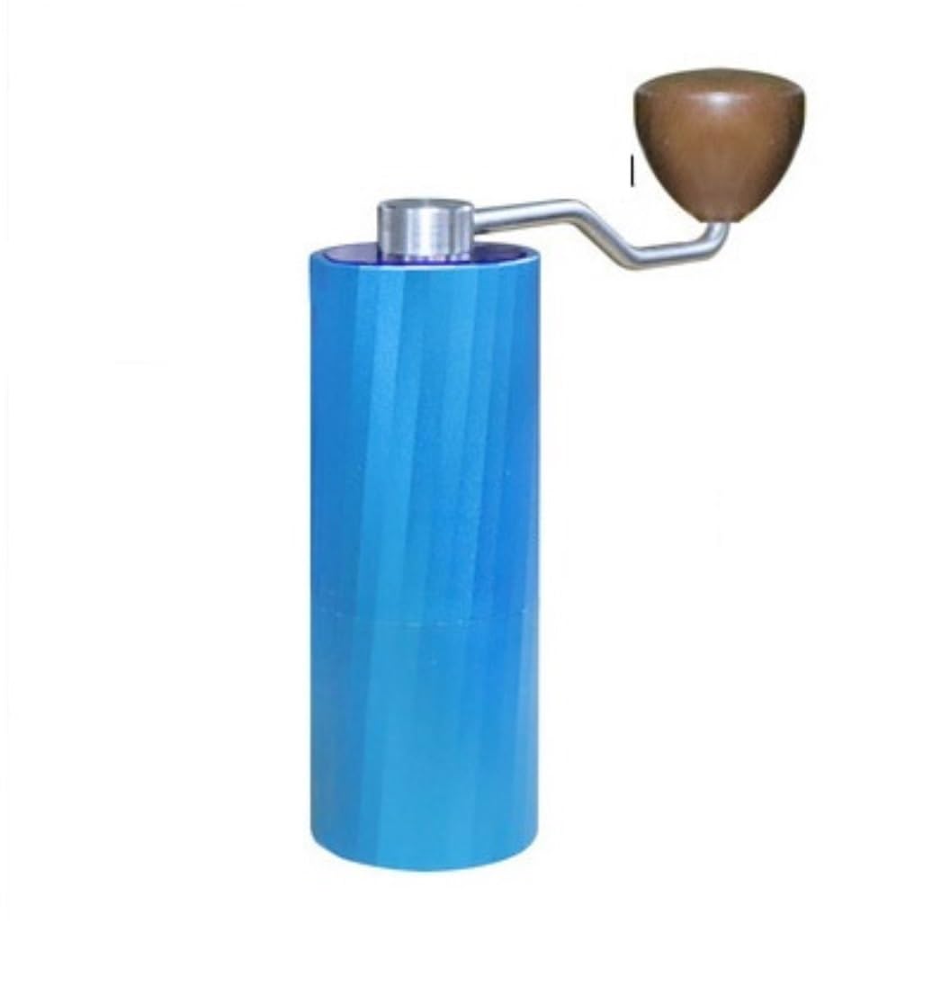 Młynek do Kawy Młynki do Kawy Ręczny Młynek Do Kawy Ekspres Do Kawy Ręczny Przenośny Mały Ręczny Młynek Do Użytku Domowego Młynek do Domu (Color : Blu, Size : 14.5 * 5cm)