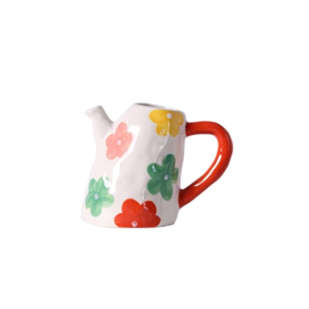 Ceramic vases, Vase Simple Colorful Flowers Ceramic Arrangement Living Room Home Decoration Flower