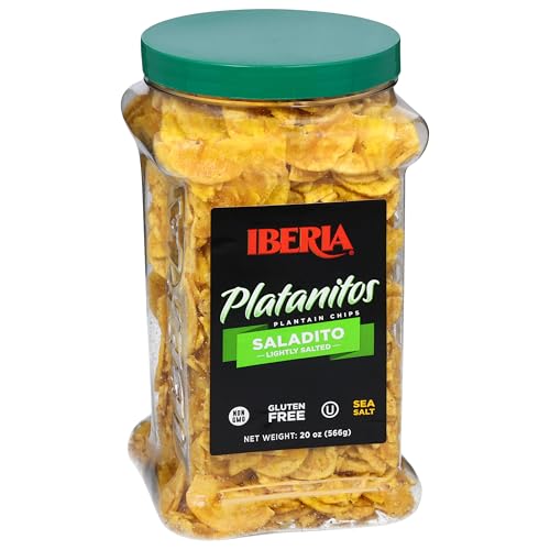 Iberia Saladito Lightly Salted Plantain Chips, 20oz