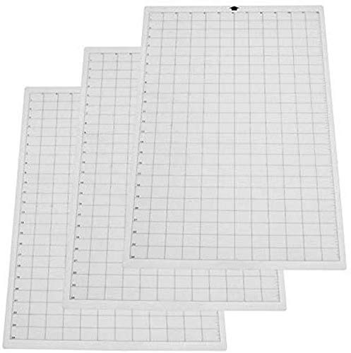 Ersatz-Schneidematte Standard Grip Schneidematte Standard Kleber Quilting Cricket Cut Mats Ersatz Zubehör für Silhouette Cameo Plotter Maschine (3 Stück), 12'x24'