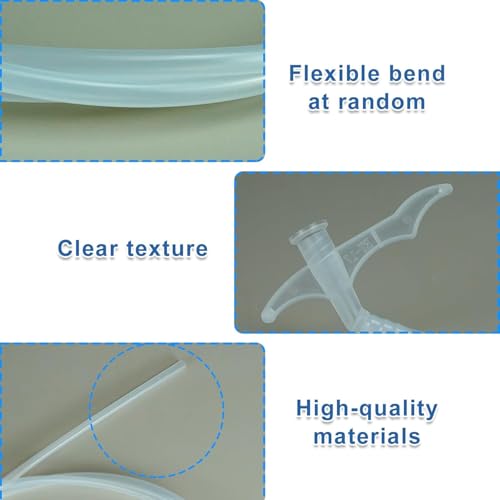 Image of Spray Foam Nozzle Tips Extra 2 Meter Spray Foam Replacement Insulation Nozzle for Can with 10 Tips