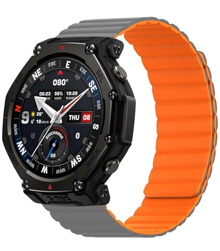 [ULIGADUO] pxg ݊For Amazfit T-Rex 3 Pro 48mmX}[gEHb`ɑΉ VR }OlbgX`[xg (O[{IW)