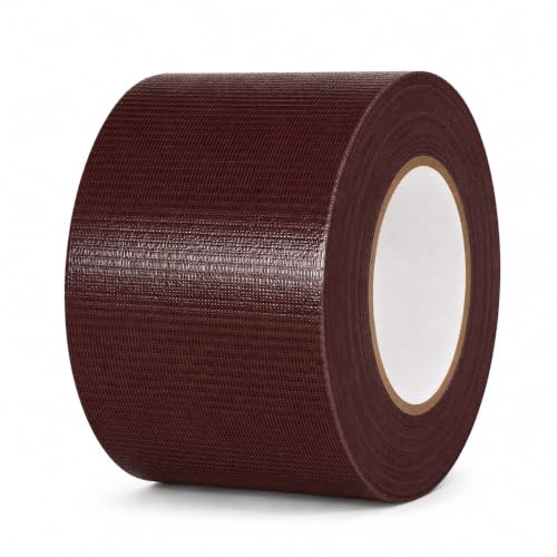 Image of GGR Supplies CDT-36 Industrial Grade Cloth Duct Tape, Burgundy 4 Inch x 60 Yards, Waterproof UV Resistant Heavy Duty, Clean Removal with No Sticky Residue for Repairs, Packaging, and Bundling