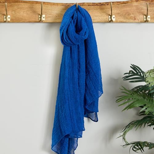 Hadley Wren Women's Summer Insect Shield Scarf, Classic Blue, One Size image 5