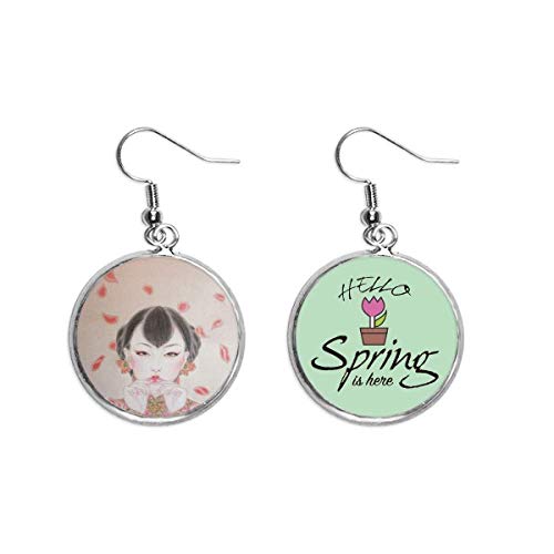 Joyas de pintura de belleza tradicional china con colgante decorativo