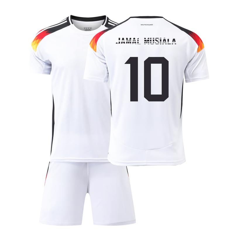 Generisch Deutschland Trikot Kinder,Authentisch Musiala#10...