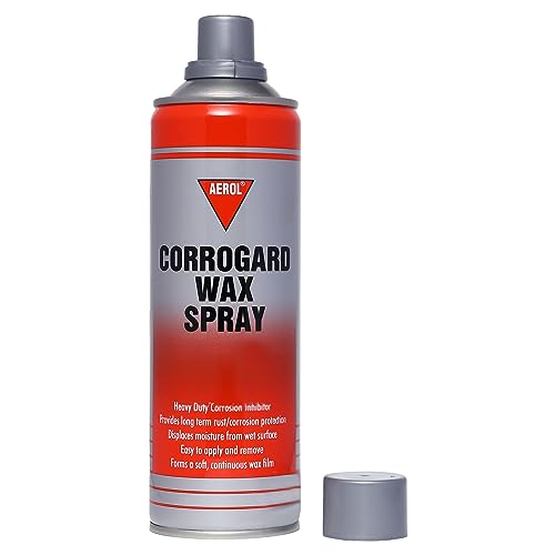 Image of Aerol Cleaner & Degreaser Spray Grade 6000 (350g /444 ml) and Aerol Corrogard Anti-Rust Wax Spray Grade 226 (300gm /458ml) (COMBO PACK)