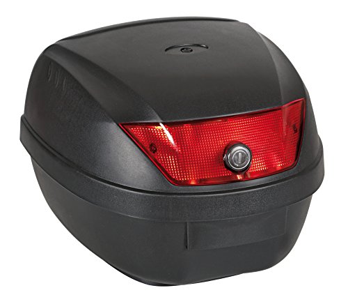 Baúl Lampa 90414 para moto y scooter con sistema de almacenamiento trasero resistente
