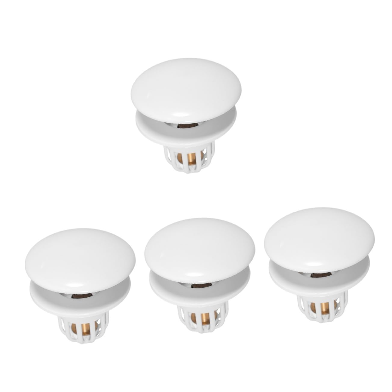 Hemobllo 4piezas Tapón De Drenaje para Lavabo Filtro Antiolor Fácil De Instalar Compatible Lavabos y Bañeras Diseño Sencillo y Práctico Accesorio Duradero para Hogar