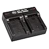 BM Premium BP-930 BP-945 BP-970G Dual Bay Battery Charger Canon EOS C500 PL, EOS C300 PL, EOS C100 II, XF100, XF105, XF300, XF305, GL1, GL2, XH-A1, XH-A1S, XH-G1, XH-G1S, XL-H1A, XL-H1S Camcorder