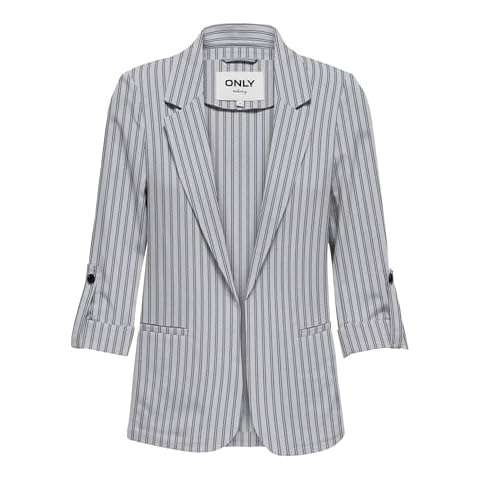 Blazer LONG ONLY Onlcaro Blanc Cover