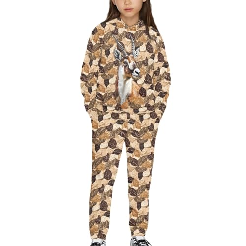 HUIACONG Kids Sweat Set for Boys Girls Children Sweatsuits