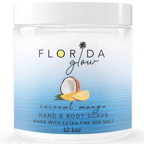 Florida Salt Scrubs Hand & Body Scrub (Coconut Mango, 12.1 Oz) #TOP1