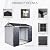 PVWIIK Resin Outdoor Storage Shed