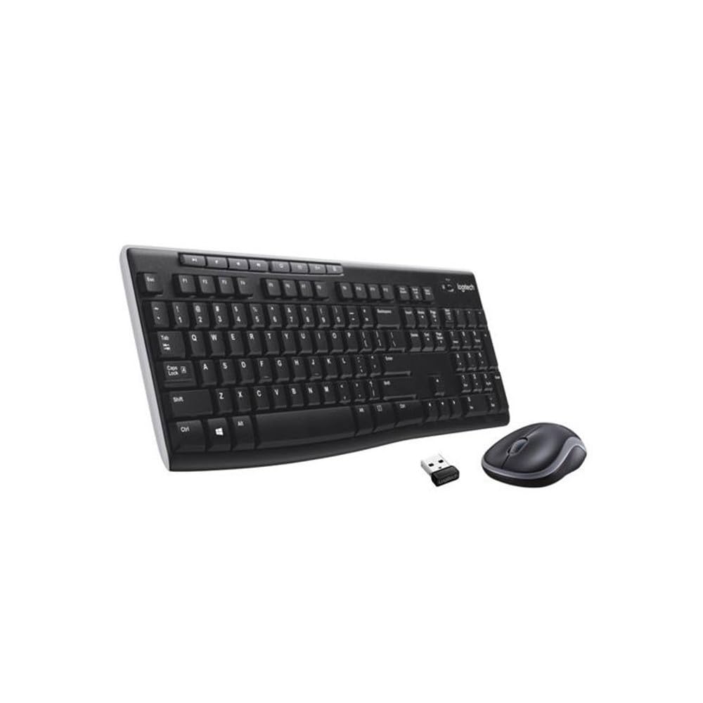 Logitech Wireless Combo MK270 - Keyboard and mouse set - 2.4 GHz - French