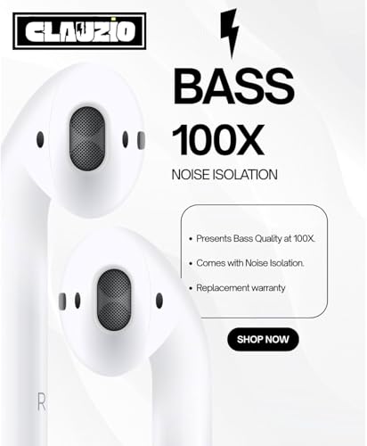 Image of 1-Year Replacement Warranty Wired Earphones for iPhone (Lightning Connector) - in-Ear Headphones with Microphone & Volume Control, Compatible with iPhone 14 /13 /12 /11 /X /XR /SE /8 /7 Series