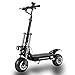 HWWH Monopattino Elettrico Adulti Sterrato Potente Scooter Elettrico Per Adulto Doppio Motore Pneumatico Tubeless Fuoristrada da 11 pollici Batteria al Litio 60V 33Ah Carico 400 kg