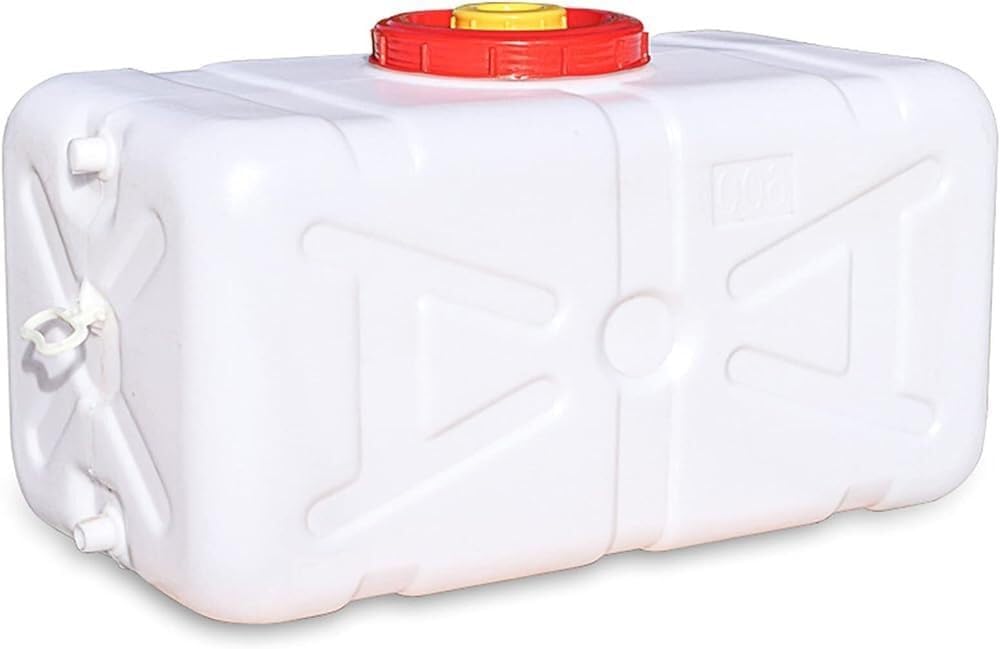 Stoccaggio dell'Acqua Campeggio Brocca Trasporto Serbatoio Acque Bianche All'aperto con Rubinetto, Contenitore for L'acqua Plastica Spessa, Secchio Conservazione Casa Portatile