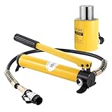 Hydraulic Cylinder Jack Kit,20 T Small Hydraulic Cylinder with 180 Hand Pump | Industrial Jack Lifting for Bridge Construction Shipbuilding