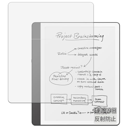 Kayo&Karin New Kindle Scribe Notebook Design ��1���� 2024�N���� �p �K���X�t�B���� (�ɔ� �t�@�C�o�[) ���˒ጸ �ی� �t�B���� ���{��