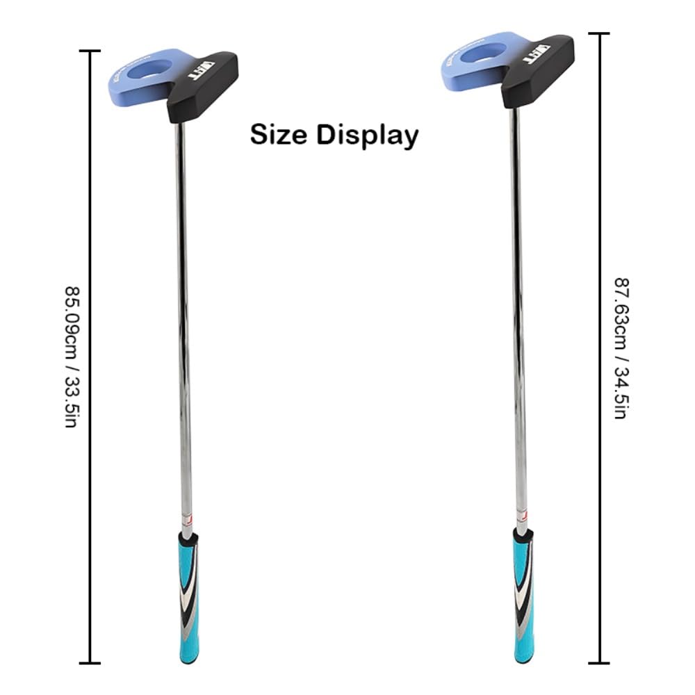 Mallet Putter per destrorsi uomini e donne principianti golfisti con funzione di raccolta della palla e copertura per mazze da golf putter