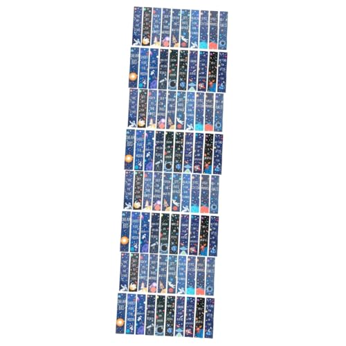 Marque page livre Lurrose : ne perdez plus votre page grâce à ce lot de 80 pièces bleues