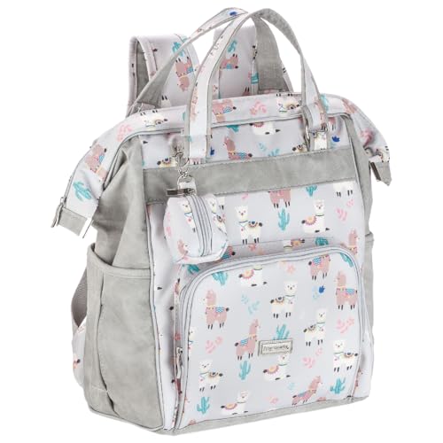 Mochila Maternidade Multifuncional Lhama - Fazendo Arte