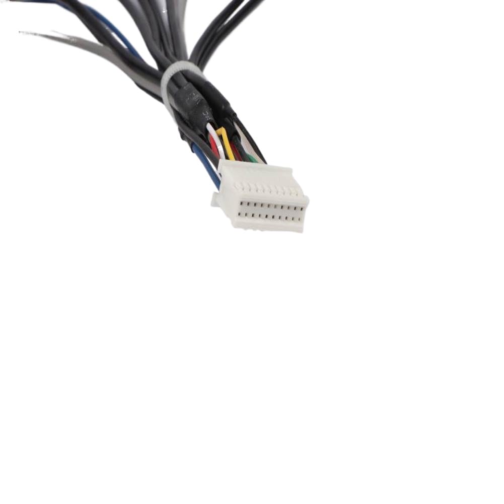 Adaptateur de Sortie RCA 20 Broches avec Microphone Compatible avec Certaines autoradios Android