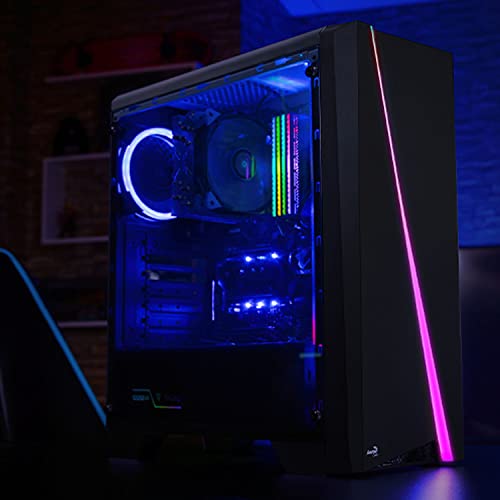Gabinete AeroCool Cylon RGB Midi-Tower para PC - Negro ACCM-PV10012.11 miniatura 7