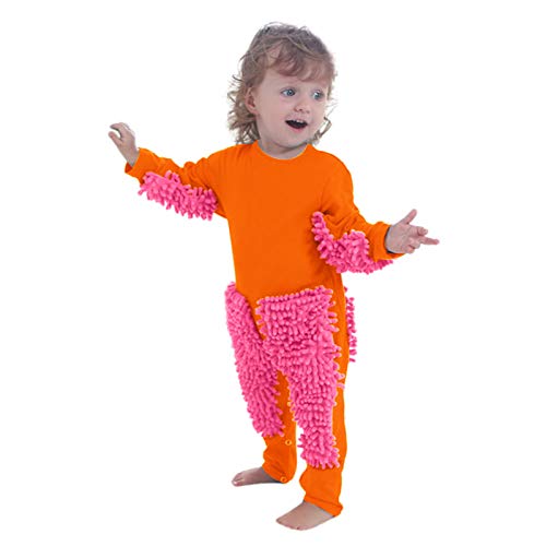 FGUUTYM Stramper per neonato e jumpui romanza, per bambini, taglia 56, rosa intenso, 18-24 Monate