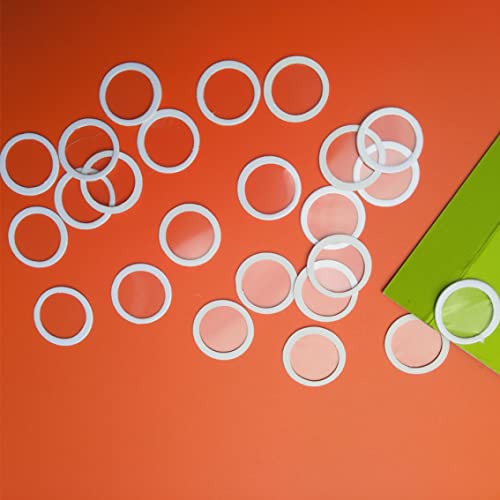 Gcroet Kazoo flûte diaphragmes Transparent Membrane Bouche 18 mm Kazoo Parties Accessoires 10pcs Diaphragm Kazoo, Kazoo… - Les Beatles, Paul McCartney, John Lennon, RIngo Starr, George Harrison Gcroet Kazoo flûte diaphragmes Transparent Membrane Bouche 18 mm Kazoo Parties Accessoires 10pcs Diaphragm Kazoo, Kazoo… – Image 6
