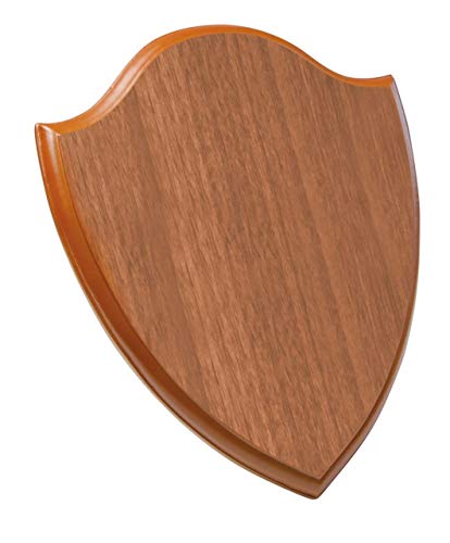 Ten trophée Bouclier Bois Clair cod.EL35412 cm 20x25x1,5h by Varotto & Co.